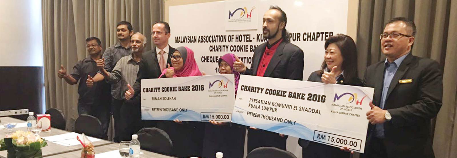 Sweet Finale For Mah Kl Chapter’s Charity Cookie Bake 2016