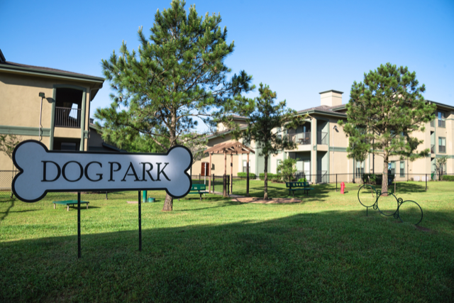 dog park sign