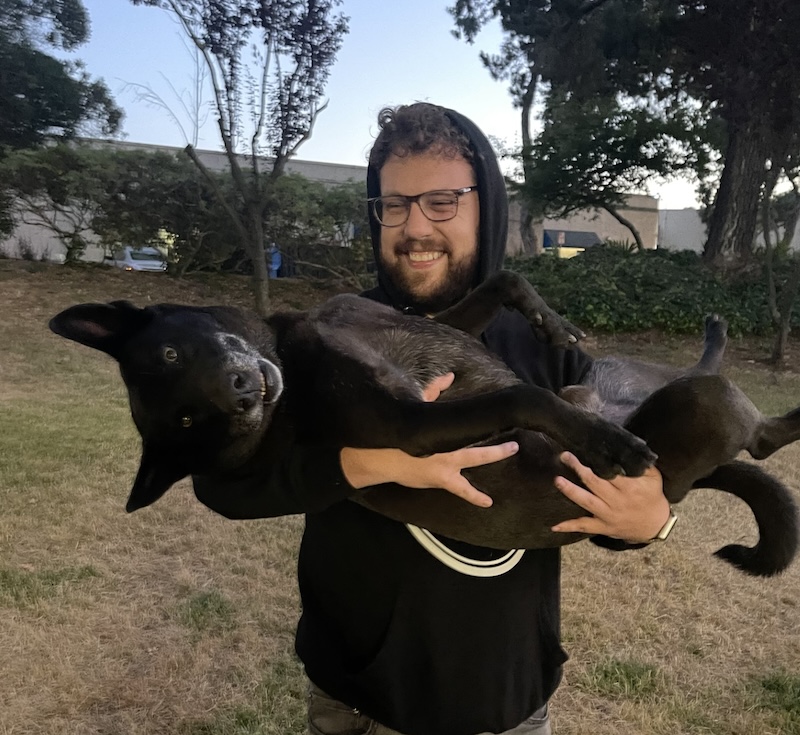 Happy Hound foster Charlie