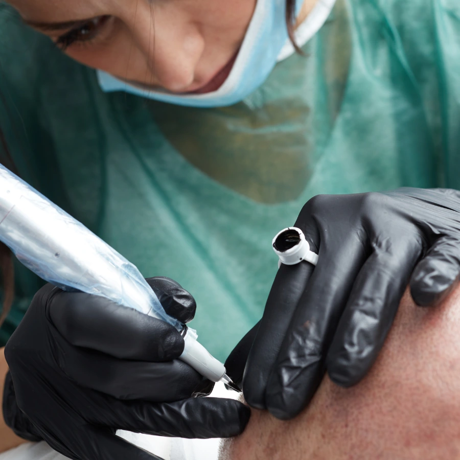 Tricopigmentation capillaire