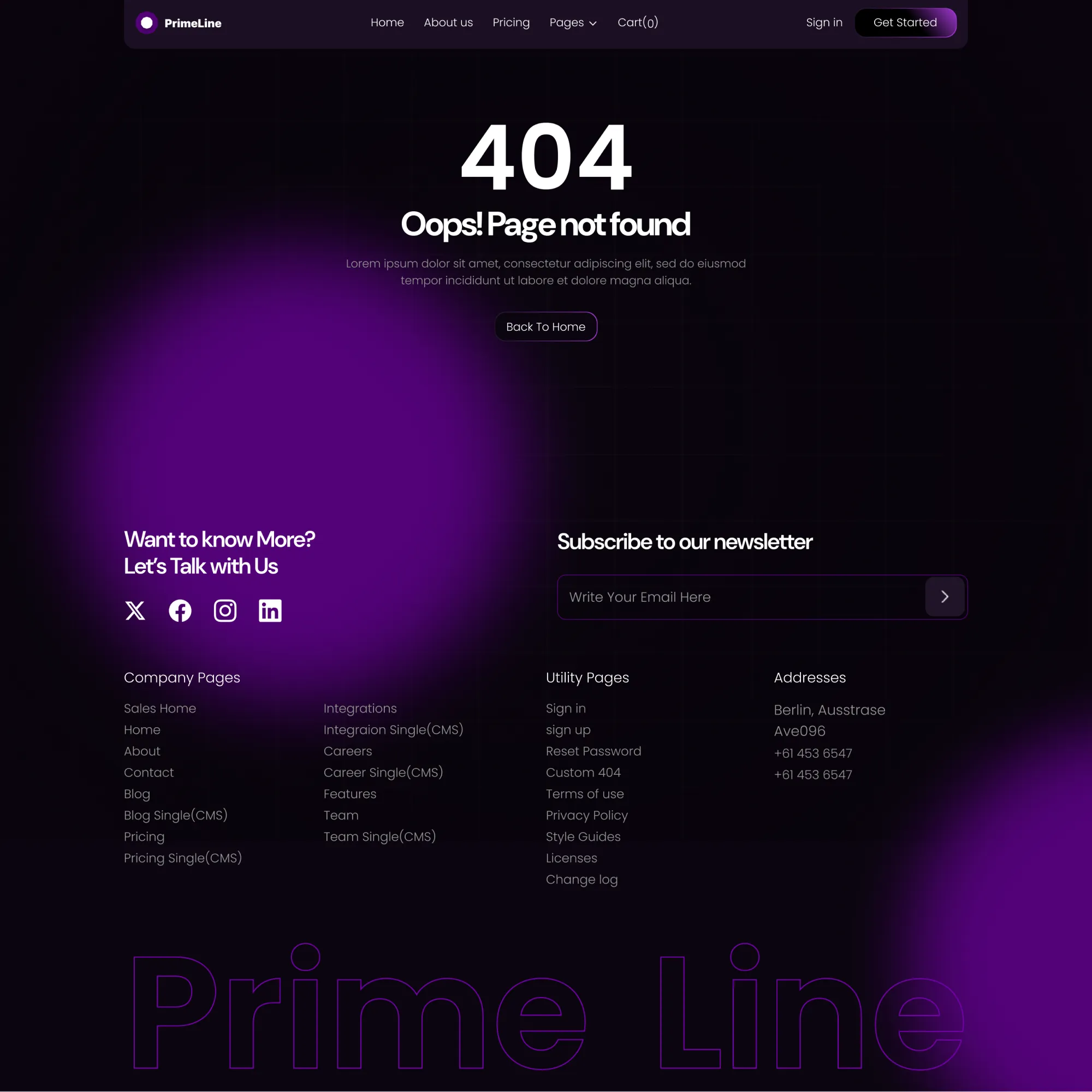 not found screenshot