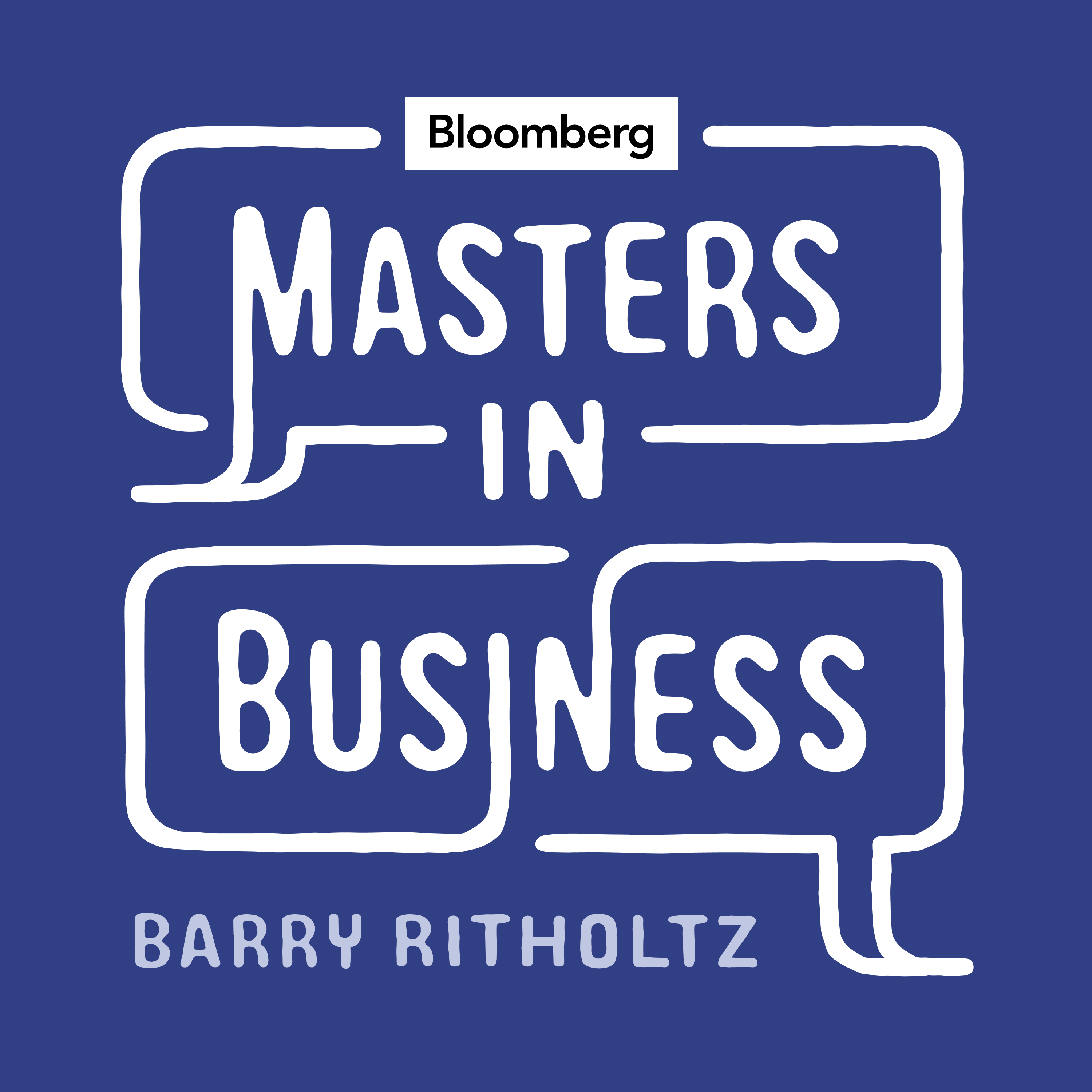 Masters in business podcast cover image