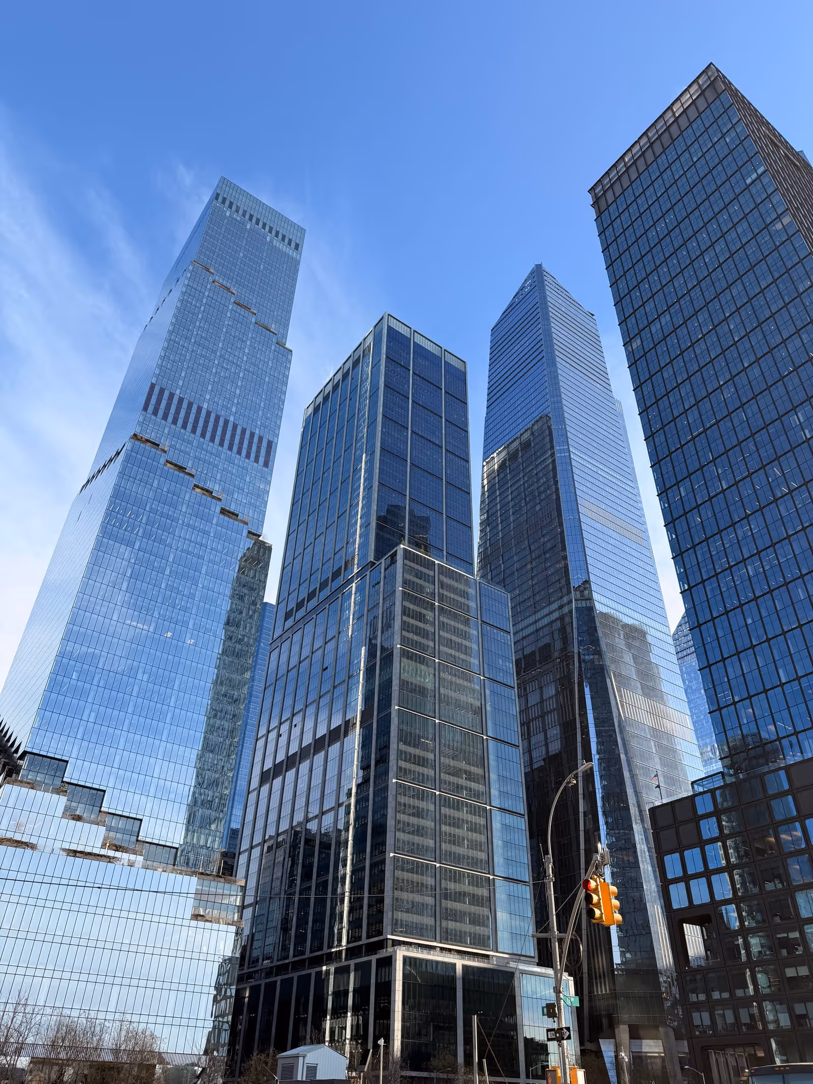 New York Hudson Yards Skyline