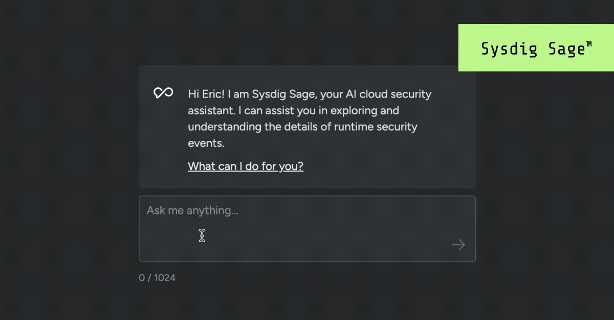Introducing the first conversational AI cloud security analyst