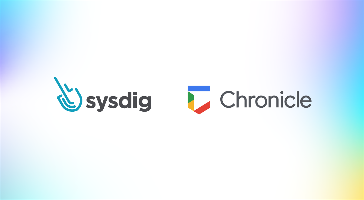 Sysdig Secure-Google Chronicle Integration – Why, What and How