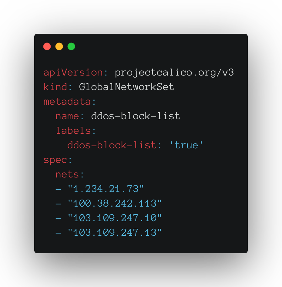 Prevent a Denial of Service (DoS) attack in Kubernetes