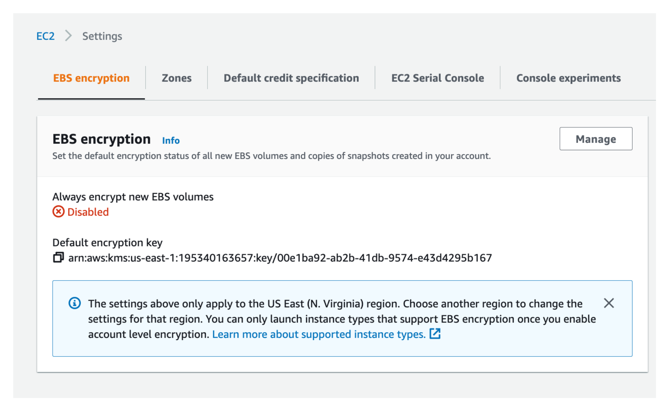 EBS Encryption