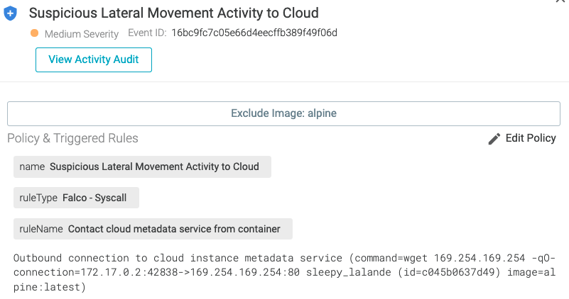 Sysdig detection malware TeamTNT