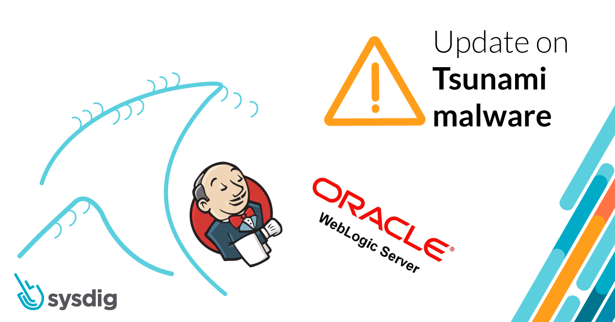 Threat news: Tsunami malware mutated. Now targeting Jenkins and Weblogic services