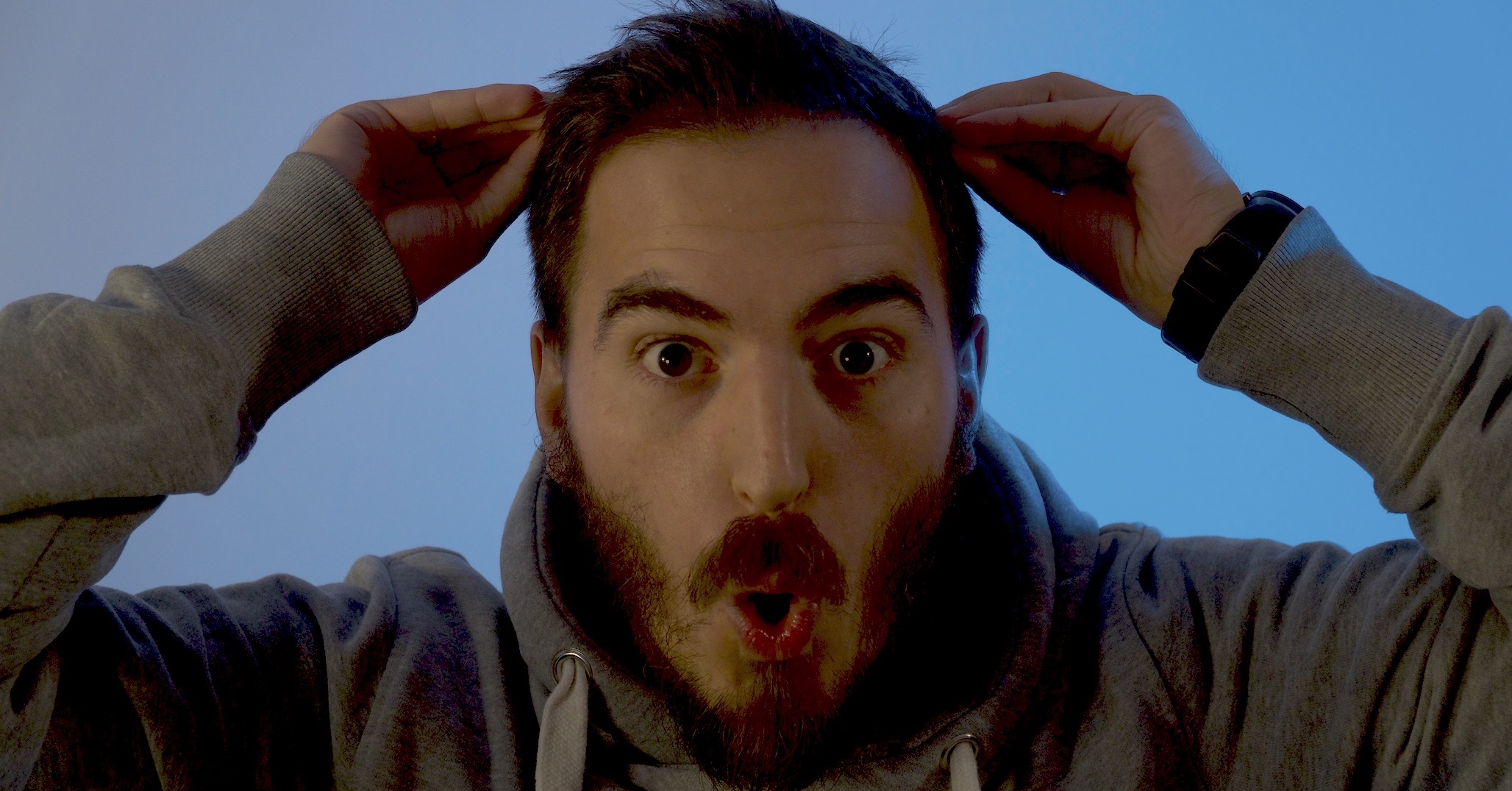 A men whose mind is blown