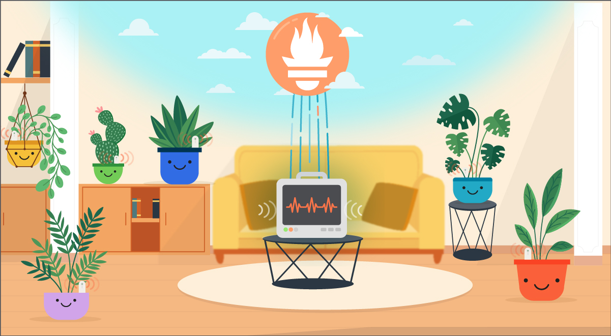 Smart gardening with a Raspi and Prometheus