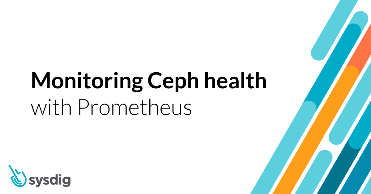 Monitoring Ceph with Prometheus