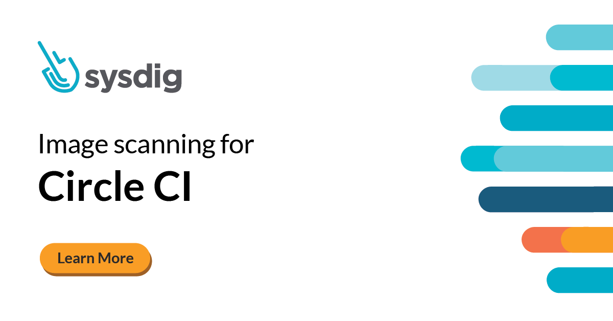 Image scanning for CircleCI