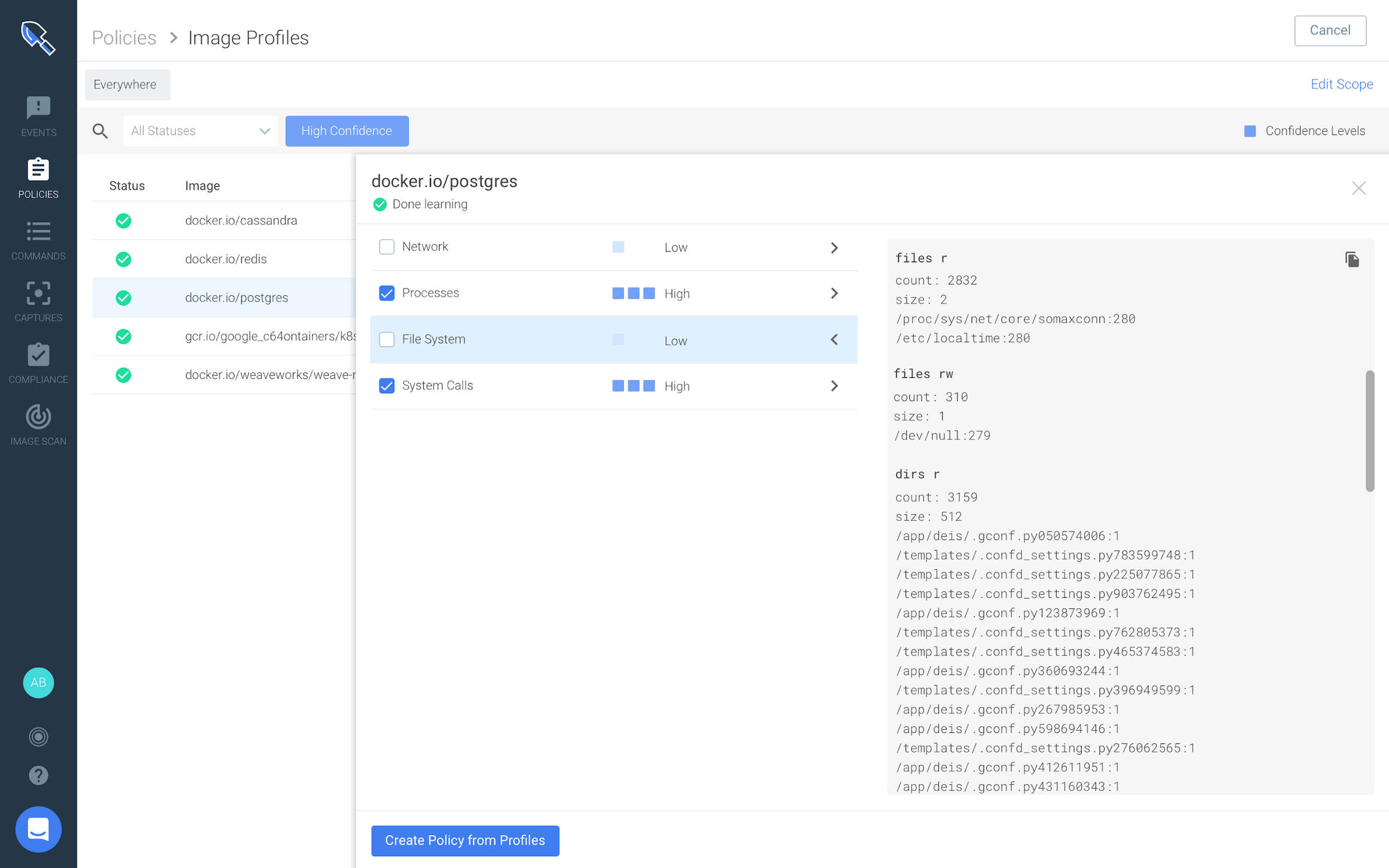 Secure 2.4 - Auto generated profile