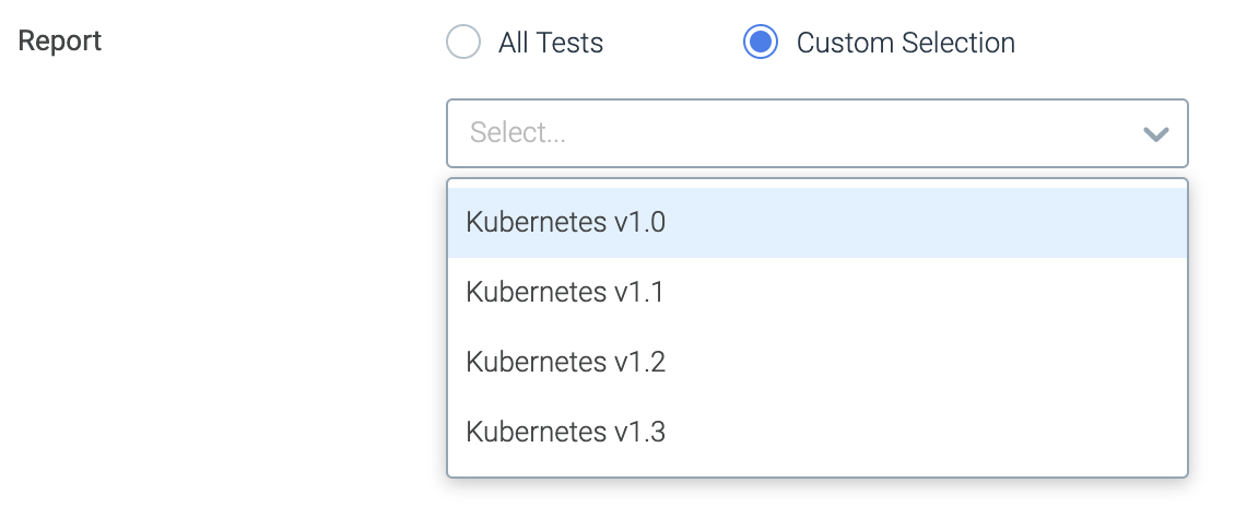 custom compliance filters version