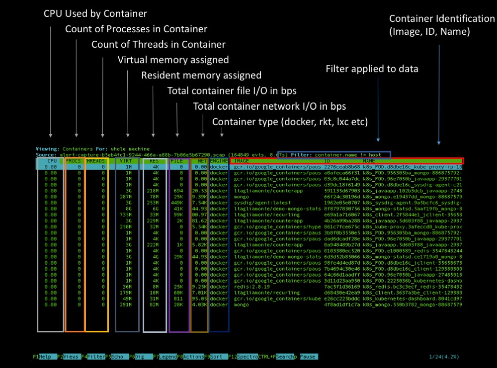 Sysdig runtime security security tools