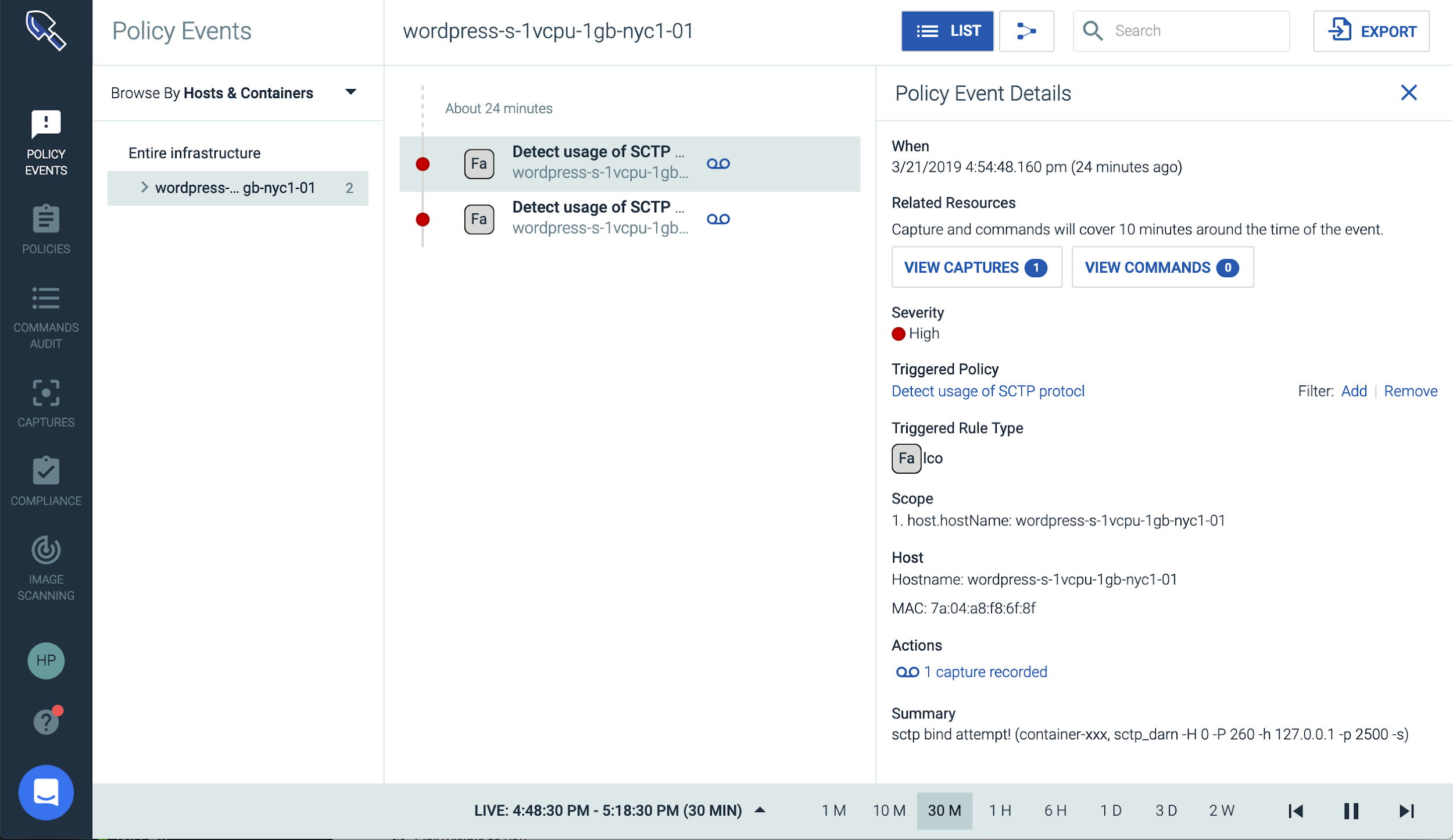 Kubernetes API vulnerability CVE-2019-3874