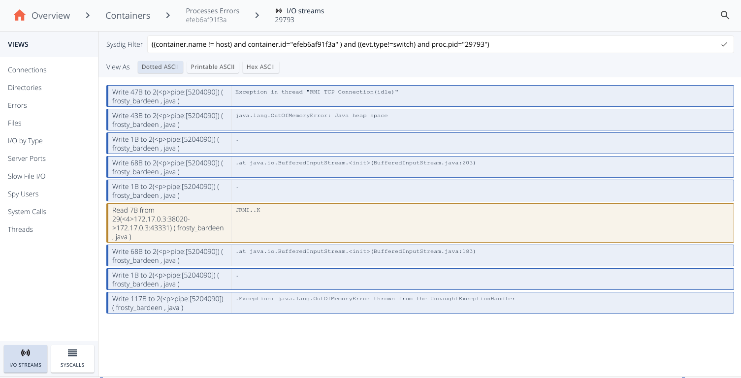 Java troubleshooting inspect memory 3