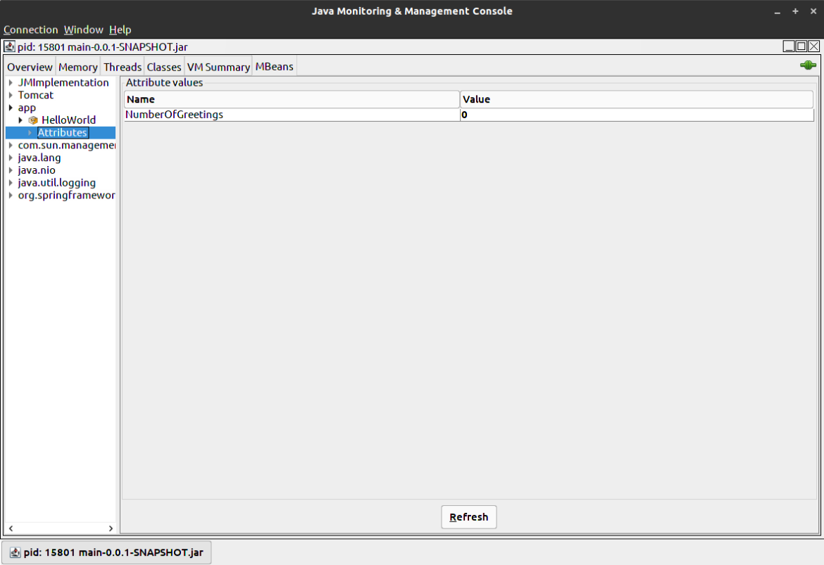 JMX Java jconsole3