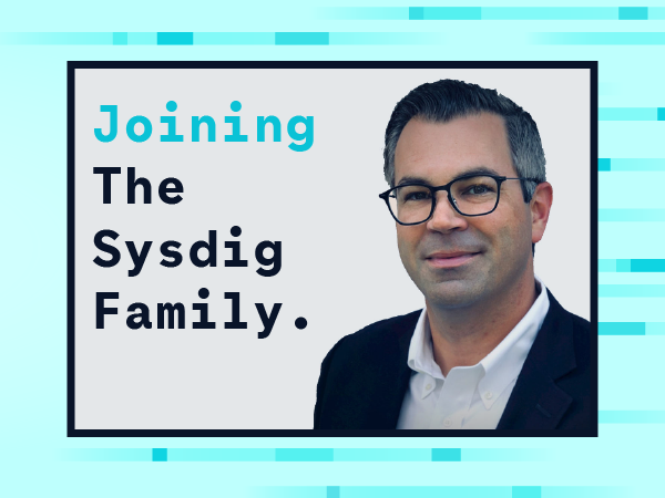 Meet Keegan Riley, new Sysdig SVP Global Sales.