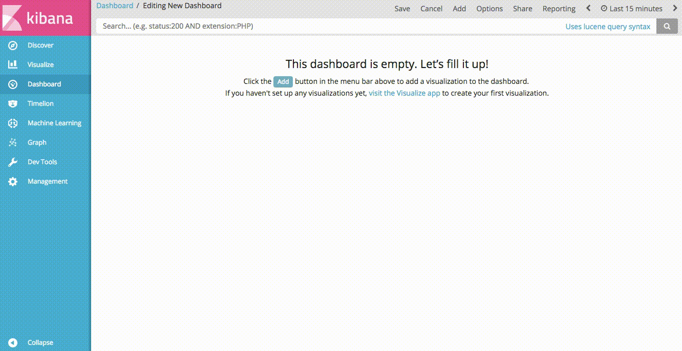 Create Kubernetes Security Logging Dashboard