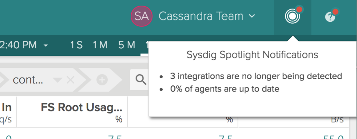 spotlight notification