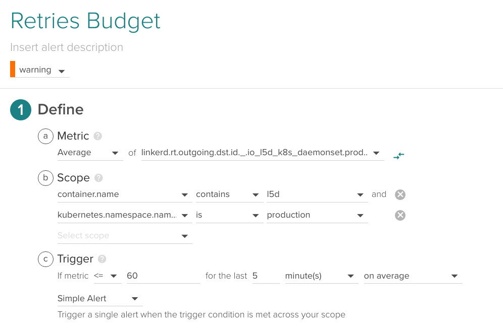 retry budget
