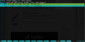 csysdig opening file with tracers