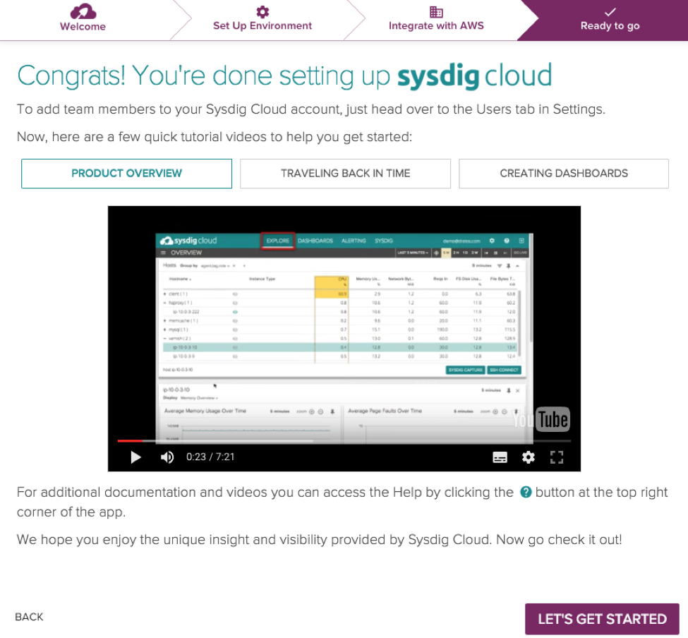 Deis and Sysdig Integration