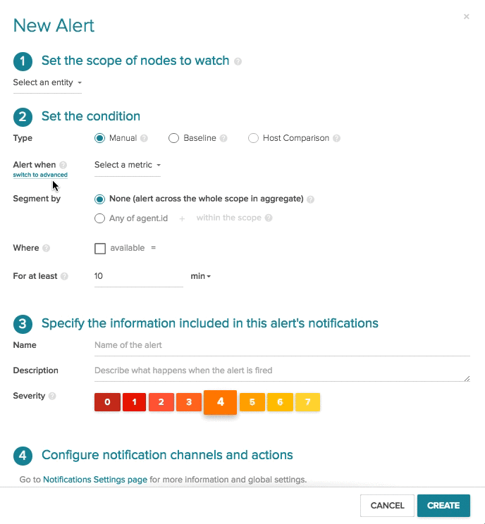Multi-condition alerting