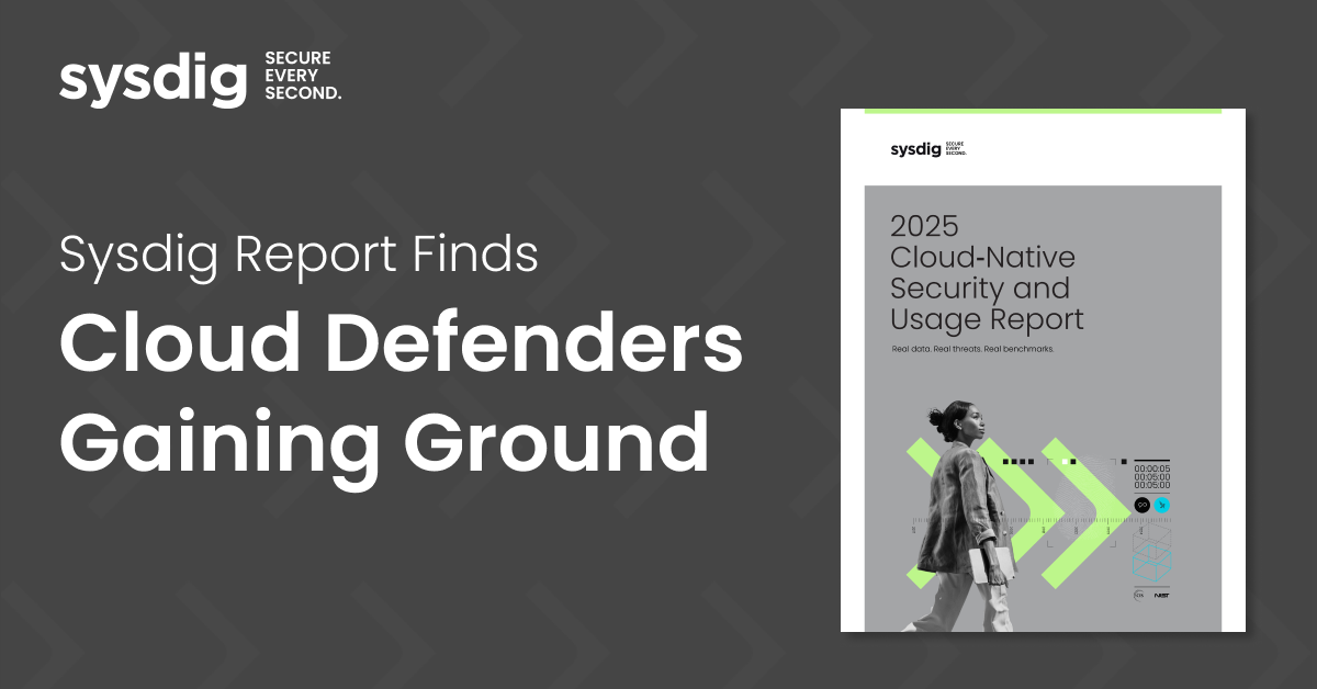 Sysdig Usage Report Reveals that Machine Identities Outnumber Humans 40,000 to 1, Presenting a Major Challenge to Enterprise Security