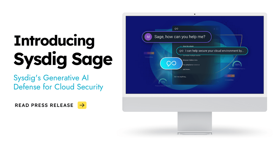 Sysdig Announces Revolutionary Generative AI Defense for Cloud Security ...