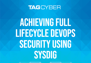 Achieving Full Lifecycle DevOps Security Using Sysdig