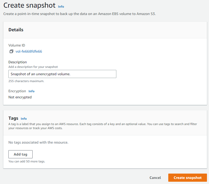 Amazon EBS Encryption