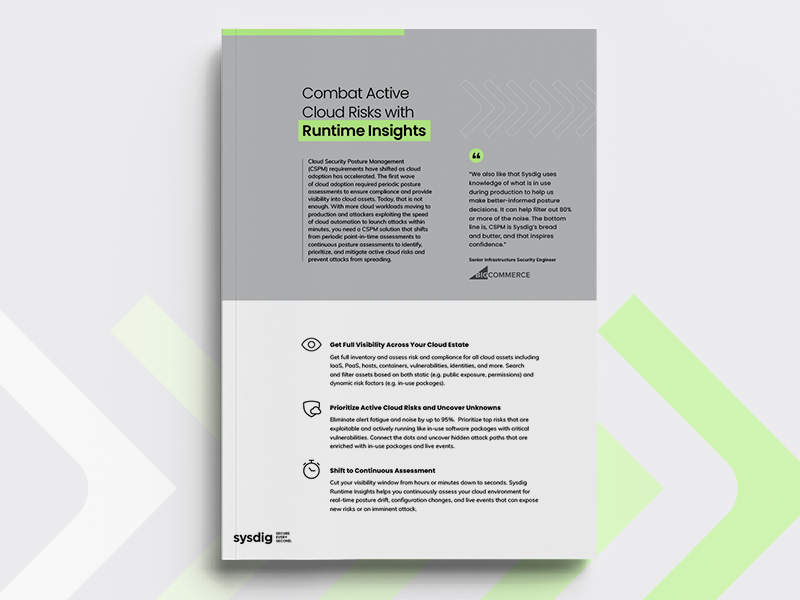 Combat Active Cloud Risks with Runtime Insights