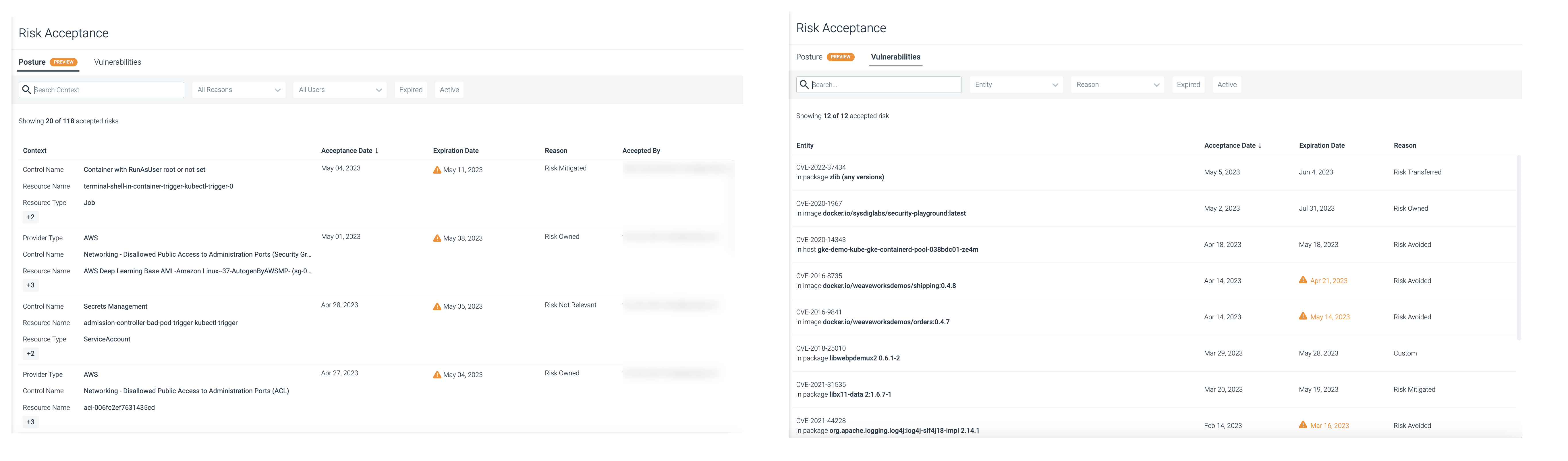 リスクアクセプタンス(Risk Acceptance)