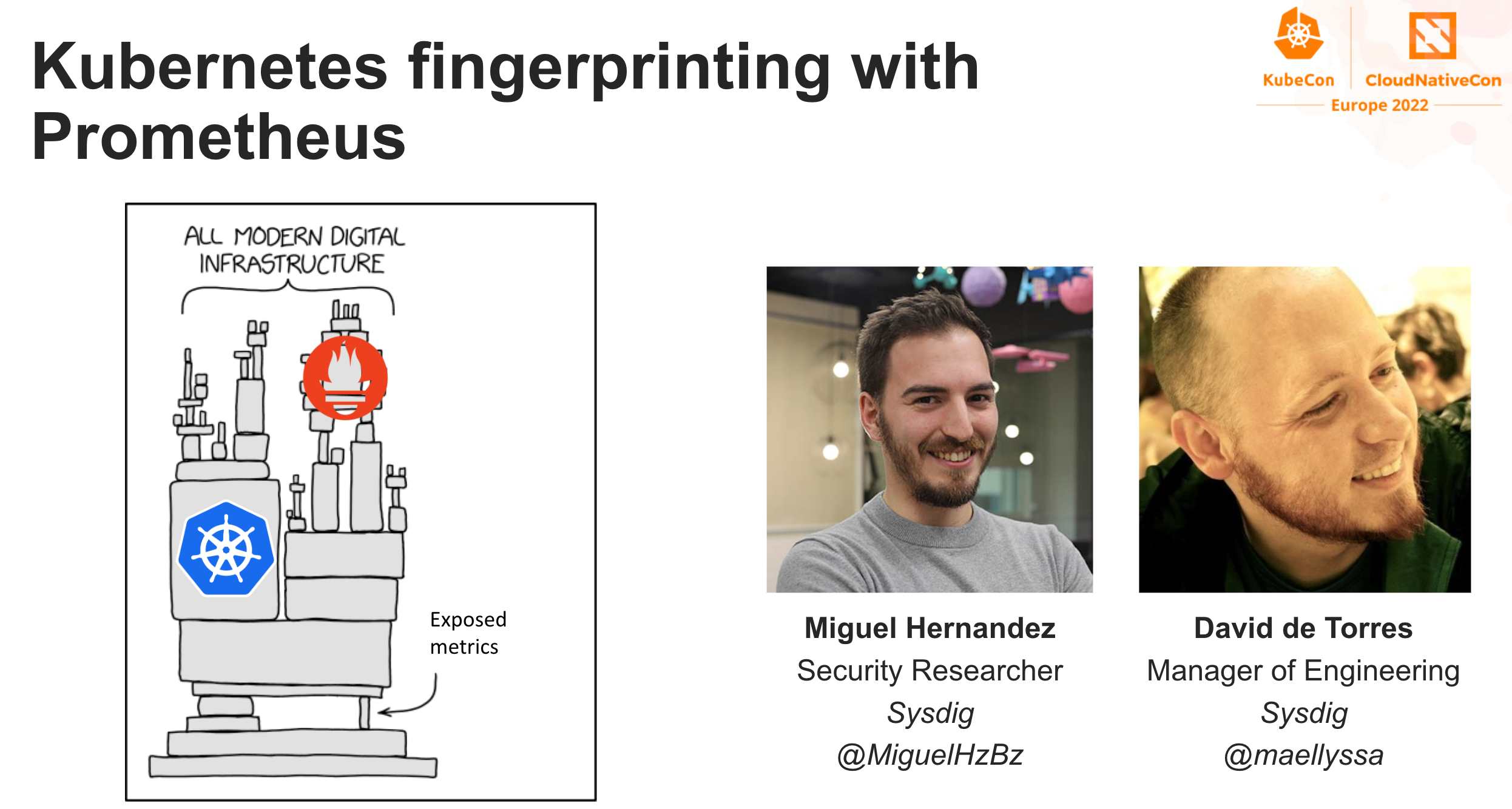 Kubecon Kubernetes Prometheus Security