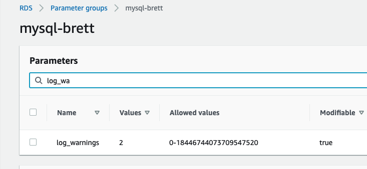 Do not use in Production
