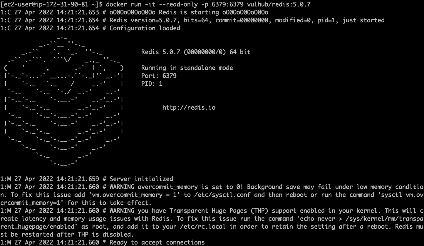 Redis read-only fileless malware