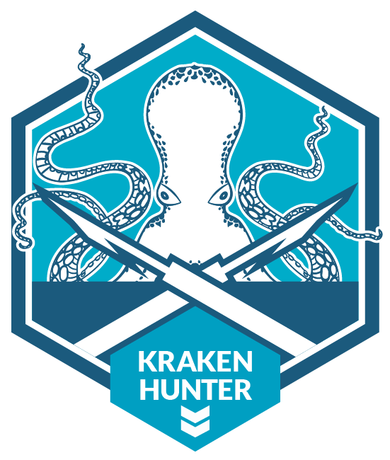 Kraken Hunter badge