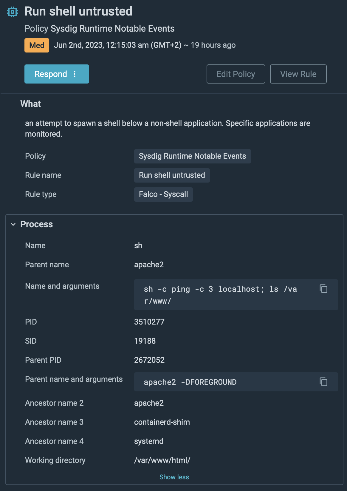 Kubernetes Live with Sysdig
