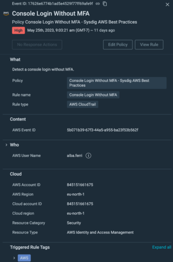 Stop Cloud Breaches in Real Time and Accelerate Investigation and Response with Sysdig CDR