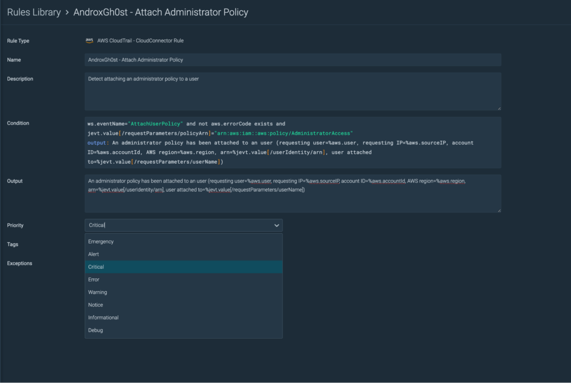 AndroxGh0st に対してクラウド認証情報を保護する