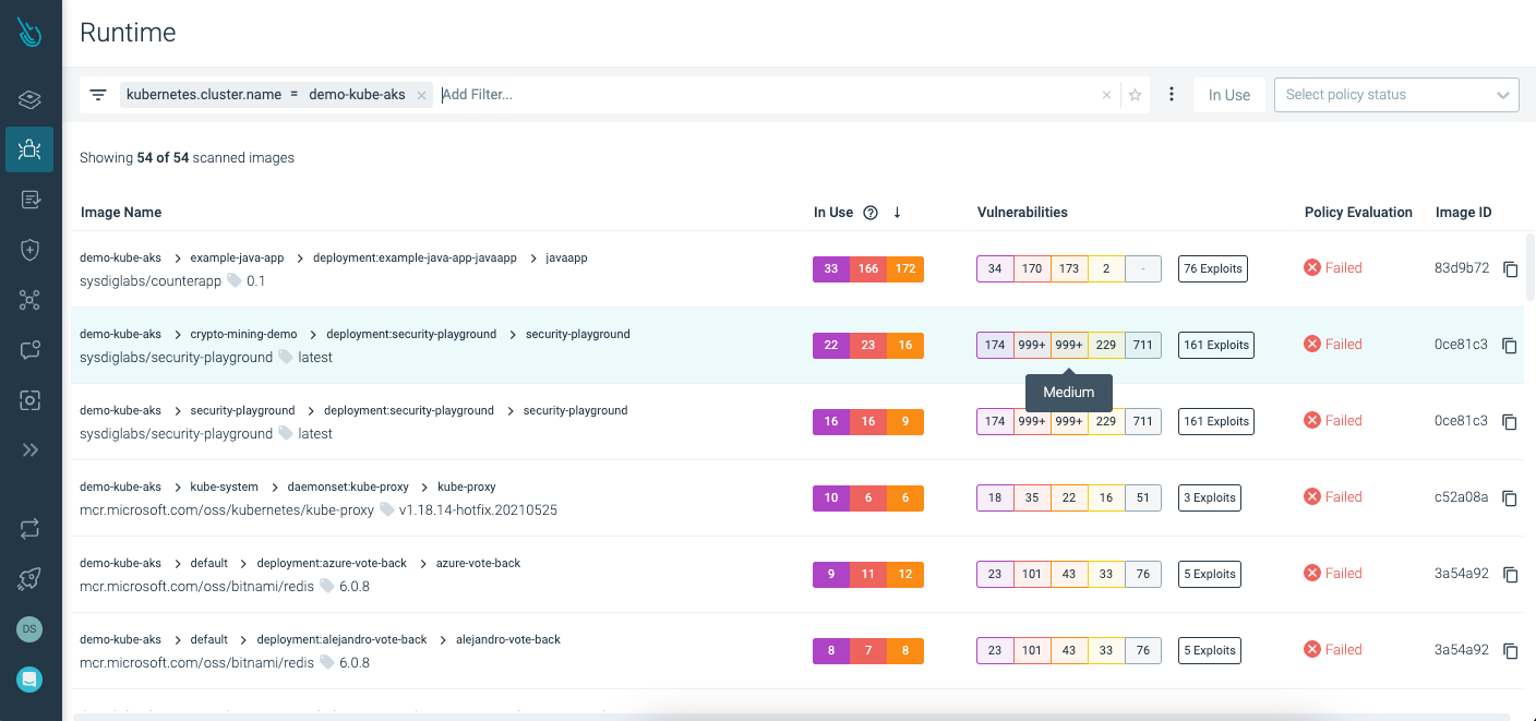 Detect and respond to runtime threats