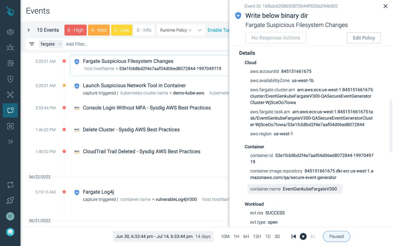 Detect and respond to serverless threats
