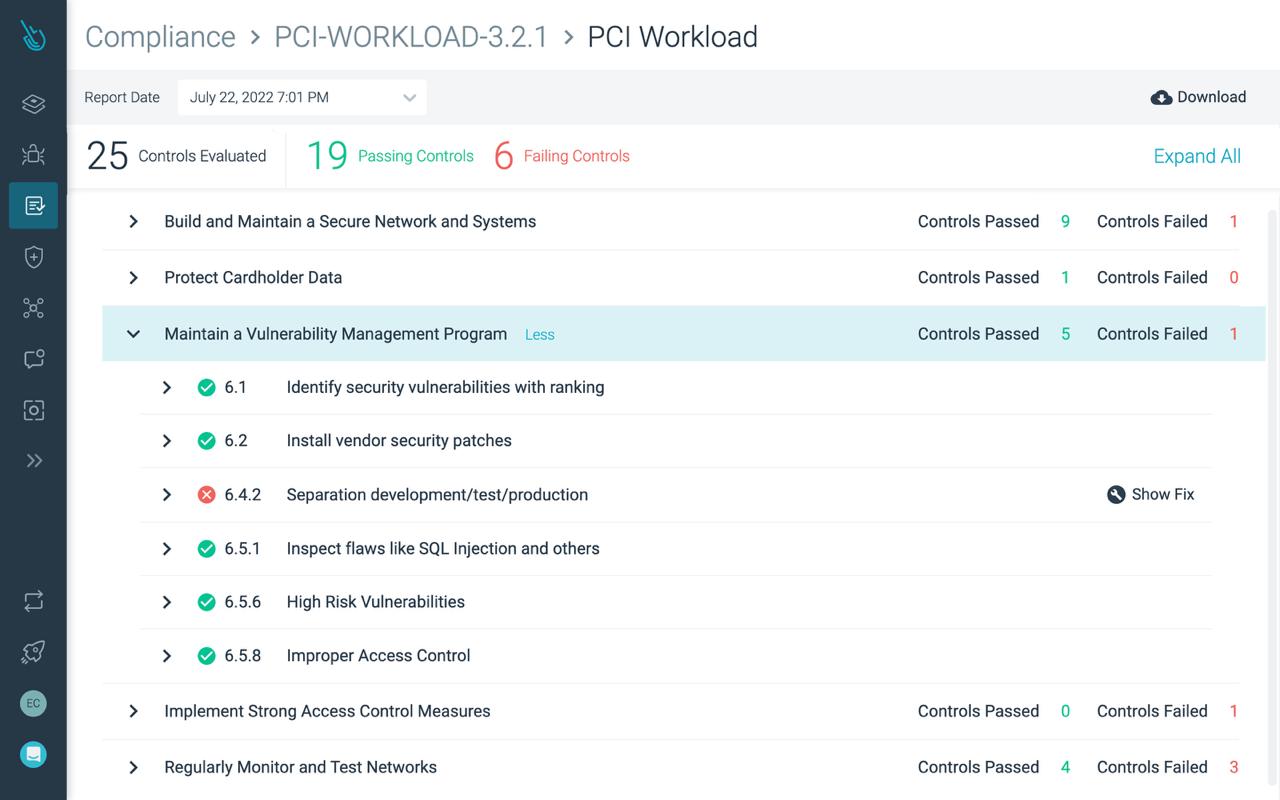 Continuously validate cloud configurations and compliance
