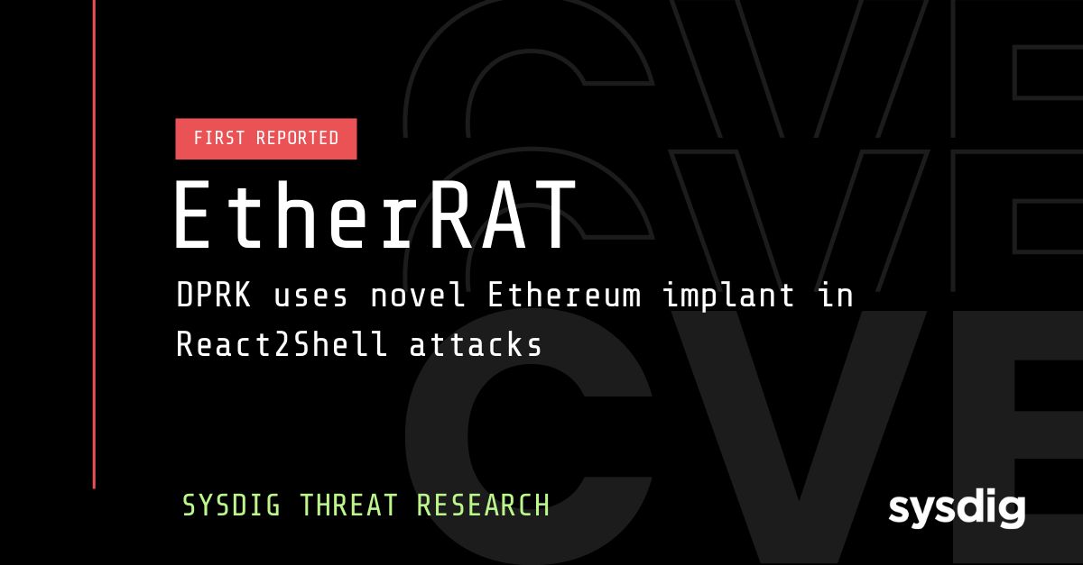 EtherRAT: DPRK uses novel Ethereum implant in React2Shell attacks