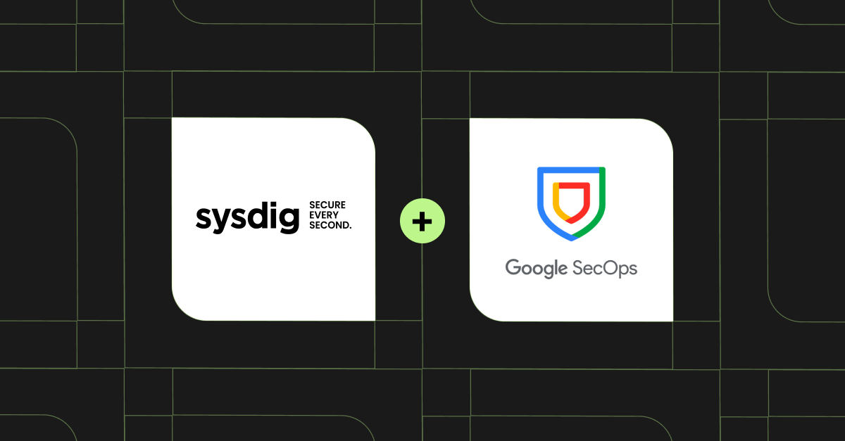 Sysdig and Google SecOps: Unifying cloud security for SOC teams