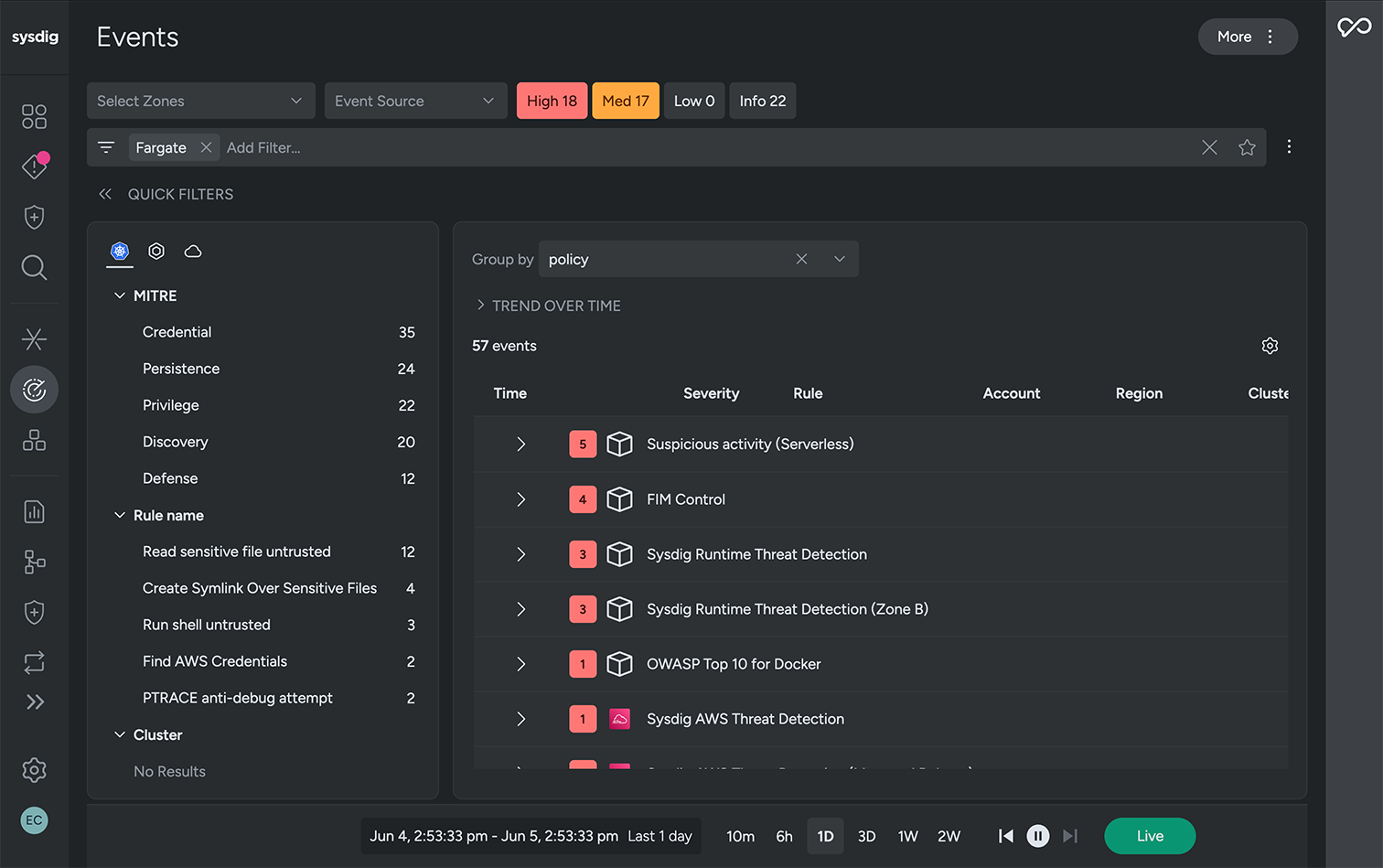 Detect and respond to serverless threats
